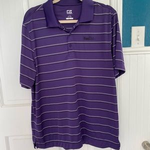 Large dry fit polo